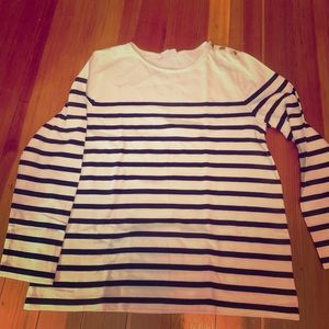 Sezane stripped top size xl